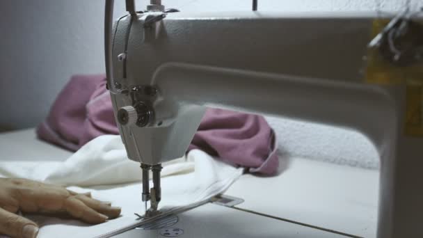 Sewing Machine Close up. - Footage, Video