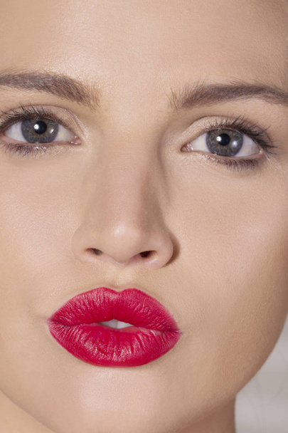 Sexy lipstick lips - Φωτογραφία, εικόνα