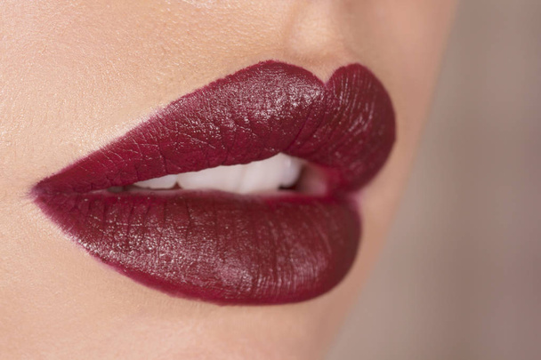 Sexy lipstick lips - Fotografie, Obrázek