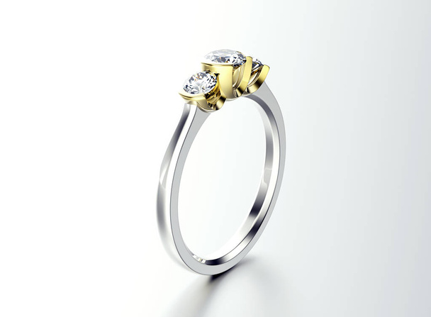anillo diminuto con gemas
 - Foto, imagen