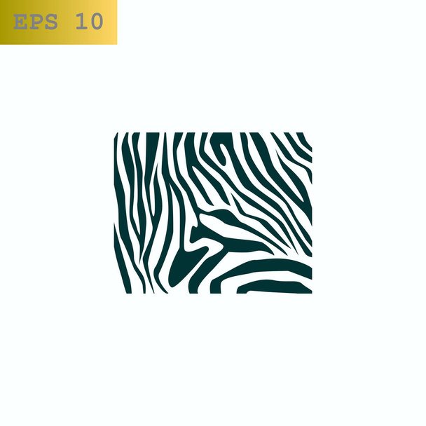 zebra web icon - Wektor, obraz