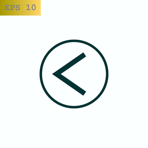 arrow web icon - Vektör, Görsel