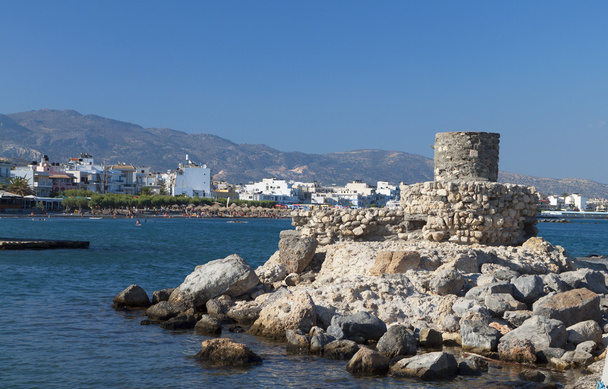 ierapetra city auf Betoninsel in Griechenland - Foto, Bild