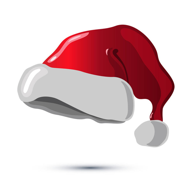 Kerstman hoed - Vector, afbeelding