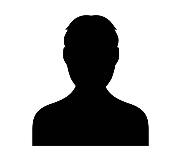 avatar uomo nero - Vettoriali, immagini