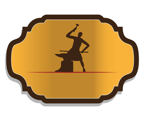 Blacksmith Logo Design - Vector, Image