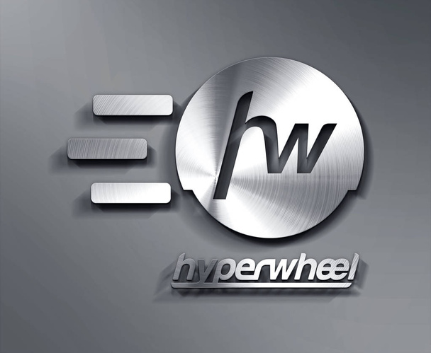 Hyper Wheel Logo Design - Photo, Image