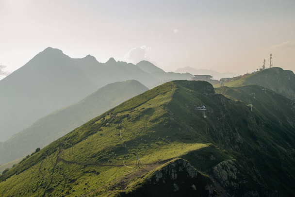 Caucasus Mountains in Rosa Khutor - Foto, Imagen