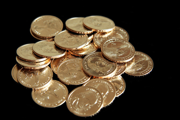 кучка монет - Фото, изображение