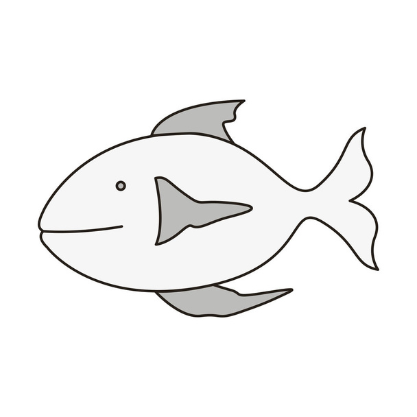 hal állat design - Vektor, kép