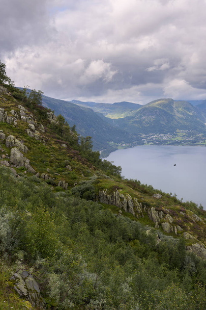 Sognefjord in Zuid-Noorwegen - Foto, afbeelding