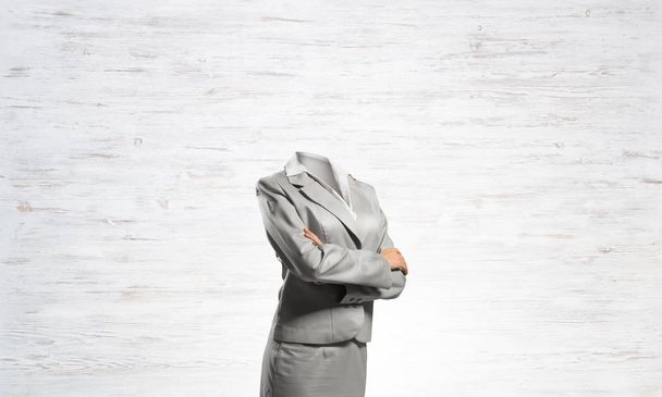 Businesswoman without head - Foto, afbeelding