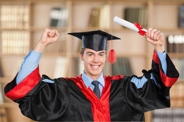 young graduation man - Foto, Bild