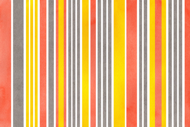 Watercolor striped background. - Photo, Image