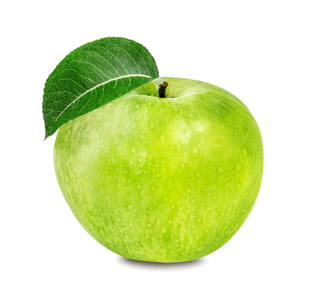 Μήλο απομονωμένο σε λευκό - Φωτογραφία, εικόνα