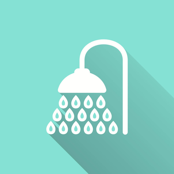Shower - vector icon. - Vector, Image