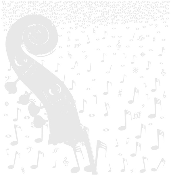 Classical Music Background - Vector, Image