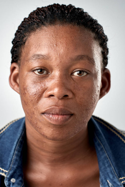 African woman face - Фото, зображення