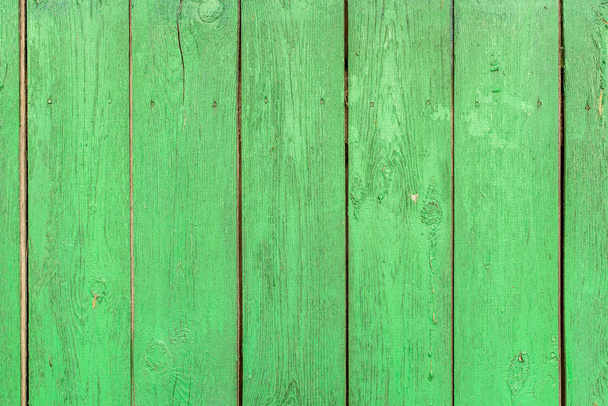 Green old Wooden Background - Фото, изображение