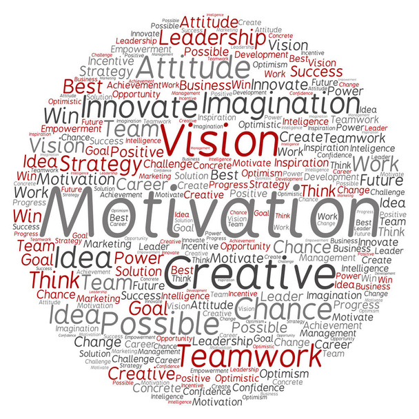  Creatieve Business Word Cloud  - Foto, afbeelding