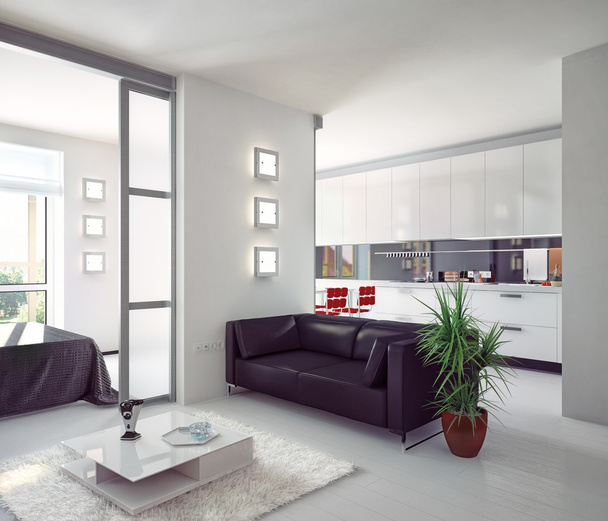 Moderní apartmán - Fotografie, Obrázek