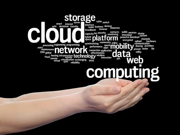 cloud computing-technologie  - Foto, afbeelding