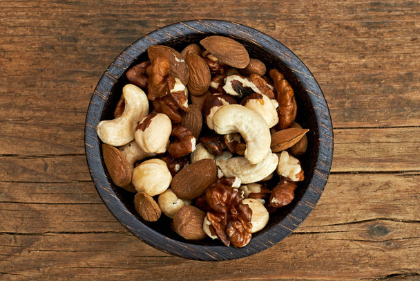 Bowl of mixed nuts - Photo, Image