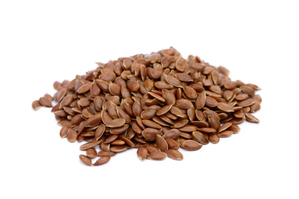 Pile of flax seed - Foto, Bild