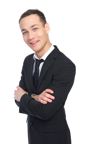 Smiling businessman portrait - Foto, Imagen