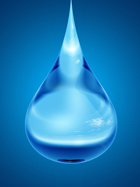  Капля дождевой воды
 - Фото, изображение