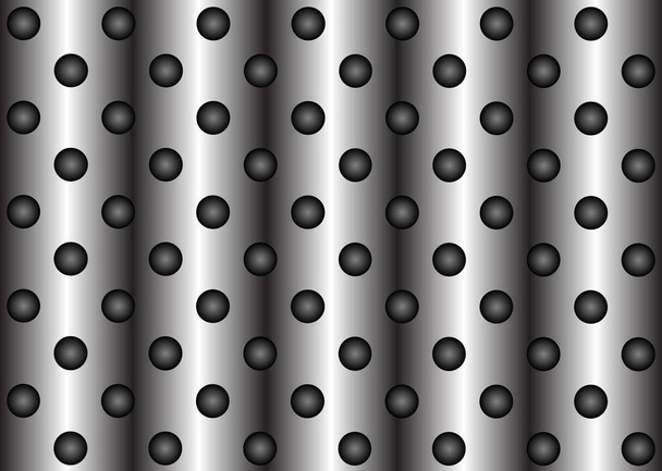 aluminum perforated pattern - Photo, Image
