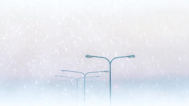 soplando ráfagas de nieve
  - Metraje, vídeo