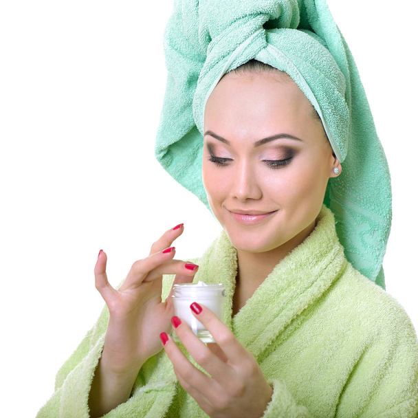 woman with clean face - Foto, Bild