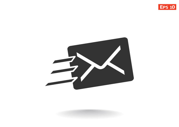 Simple envelope web icon - Vektori, kuva