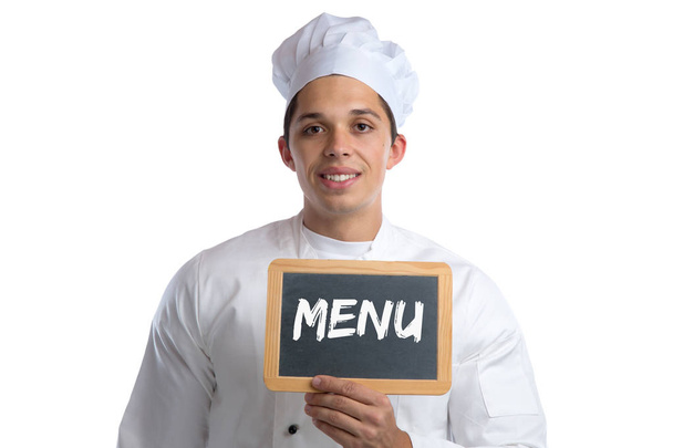 Menu board card eating lunch dinner restaurant food cook cooking - Foto, immagini