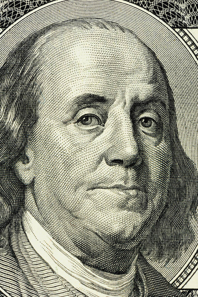yksityiskohdat Yhdysvaltain dollari Bill
 - Valokuva, kuva