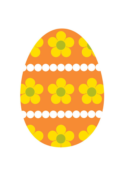 happy easter egg design - Vetor, Imagem