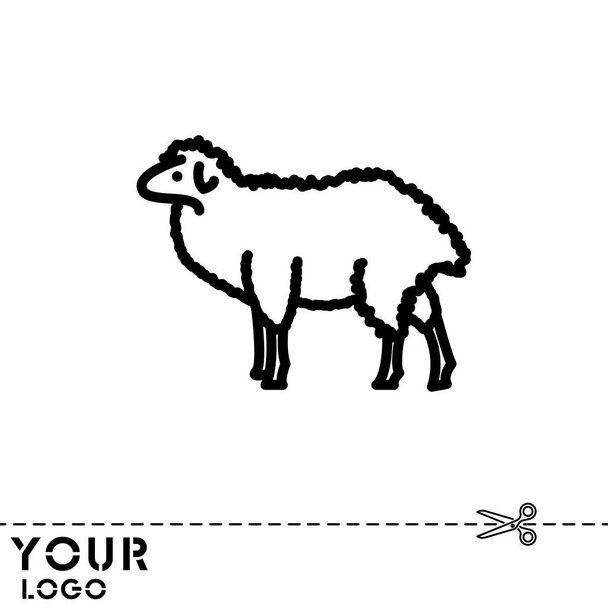 web Sheep icon - Vector, Image