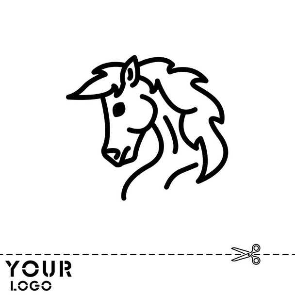 Εικονίδιο Web άλογο  - Διάνυσμα, εικόνα