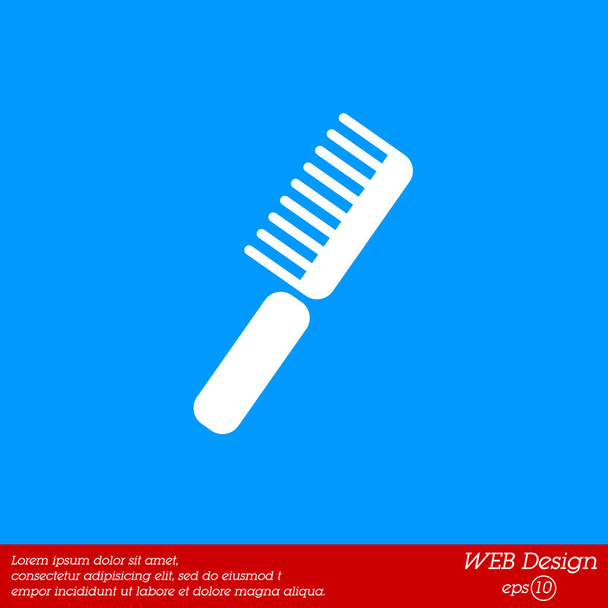 design of Comb icon - Vector, Image