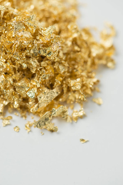 Gold powder and gilt - Photo, Image