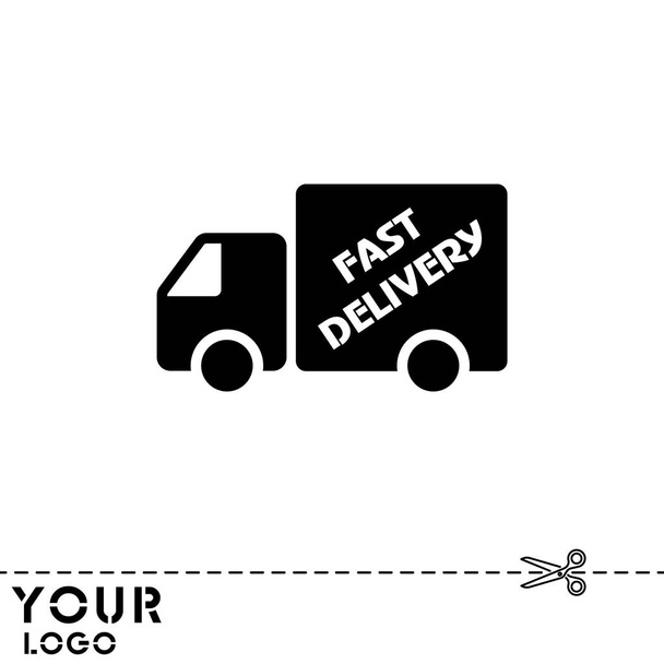 Ícone de entrega rápida
 - Vetor, Imagem