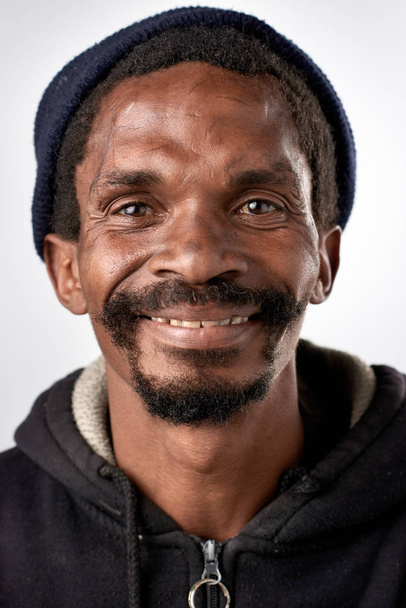 adult African man smiling - Photo, image