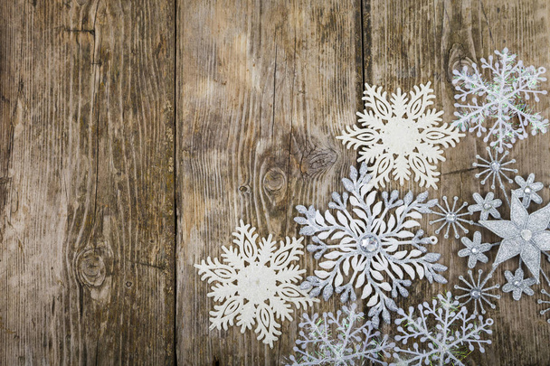 Christmas ornaments. Snowflakes. - Фото, зображення