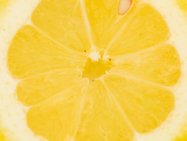 μια φέτα λεμόνι - Φωτογραφία, εικόνα