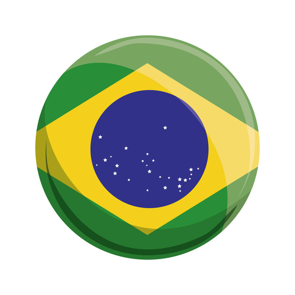 projekt Brazylia symboli - Wektor, obraz