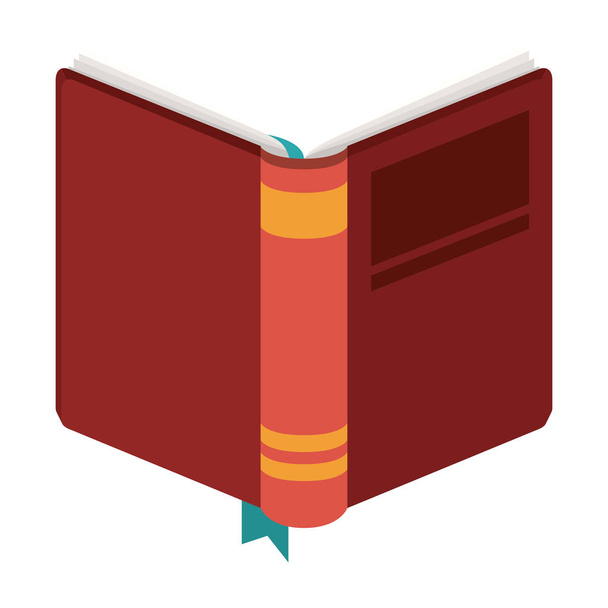 Diseño de libro aislado
 - Vector, imagen