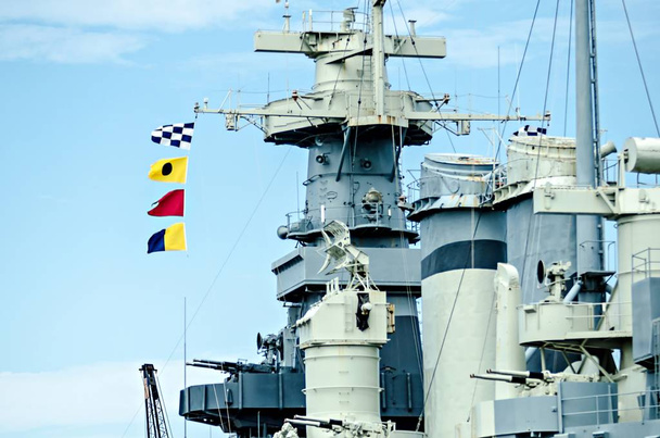 Polárszűrő adatai háború kész tüzérségi csatahajó - Fotó, kép
