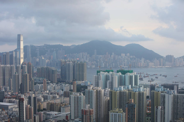 Paisaje urbano de Hong Kong en 2016
 - Foto, imagen