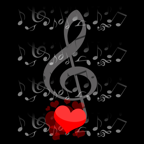 Music and love - Photo, Image